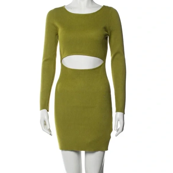 House of Harlow 1960 | Dresses | House Of Harlow 96 Rich Olive Green Cutout Ribbed Knit Dress | Poshmark House of Harlow 1960 | Dresses | House Of Harlow 96 Rich Olive Green Cutout Ribbed Knit Dress | Poshmark